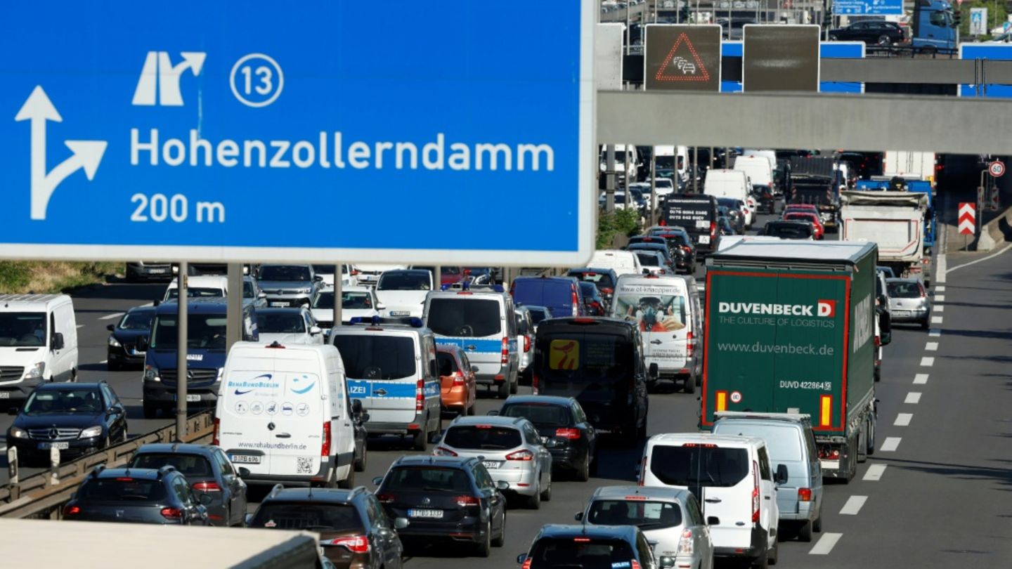 Stau in Berlin