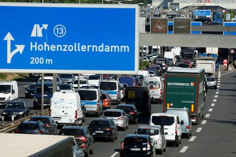 Stau in Berlin