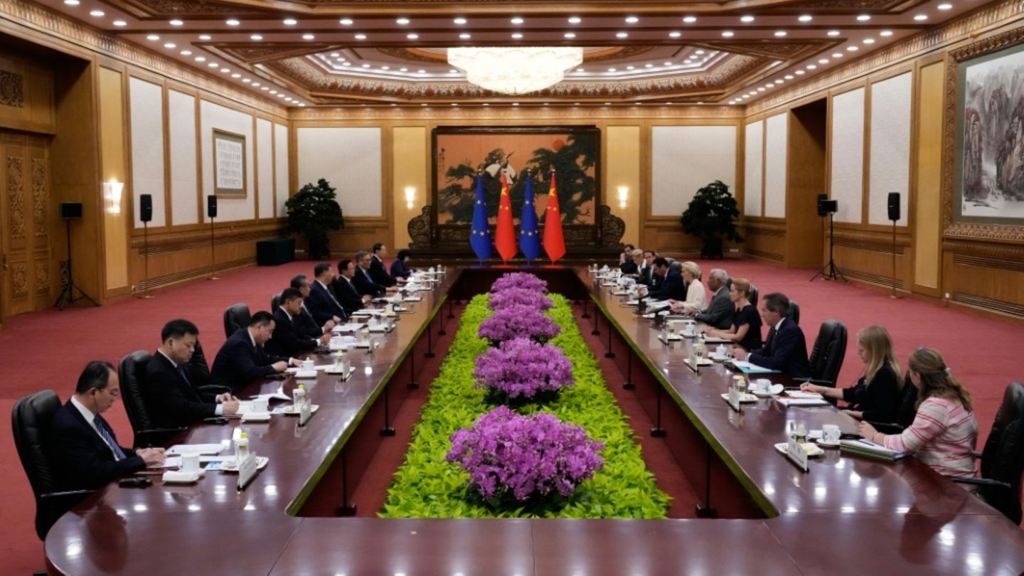 EU-China-Gipfel in Peking