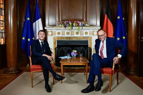 Emmanuel Macron und Friedrich Merz