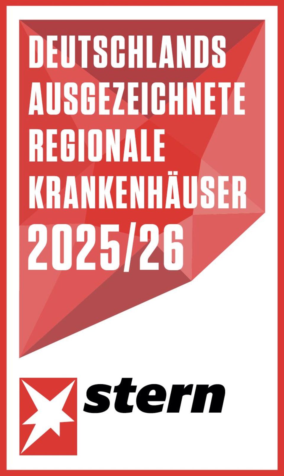 Regionale Kliniken 2025/2026: Ausgezeichnete Kliniken in Ihrer Region: So ist unsere stern-Liste entstanden
