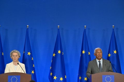Ursula Von der Leyen und António Costa