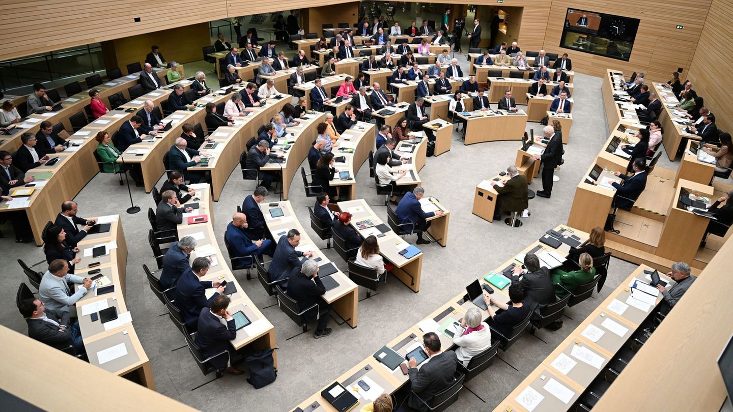 Parliamentary Sklat: swastika on ballot papers in the Stuttgart state parliament