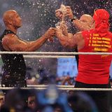 Hogan war bei der ersten "Wrestlemania" dabei – und auch beim 30. Jubiläum. Auch wenn er selbst kein Match bestreitet, sondern nur mit den Legenden The Rock und Steve Austin ein Bierchen zischt. Die Fans flippen trotzdem aus