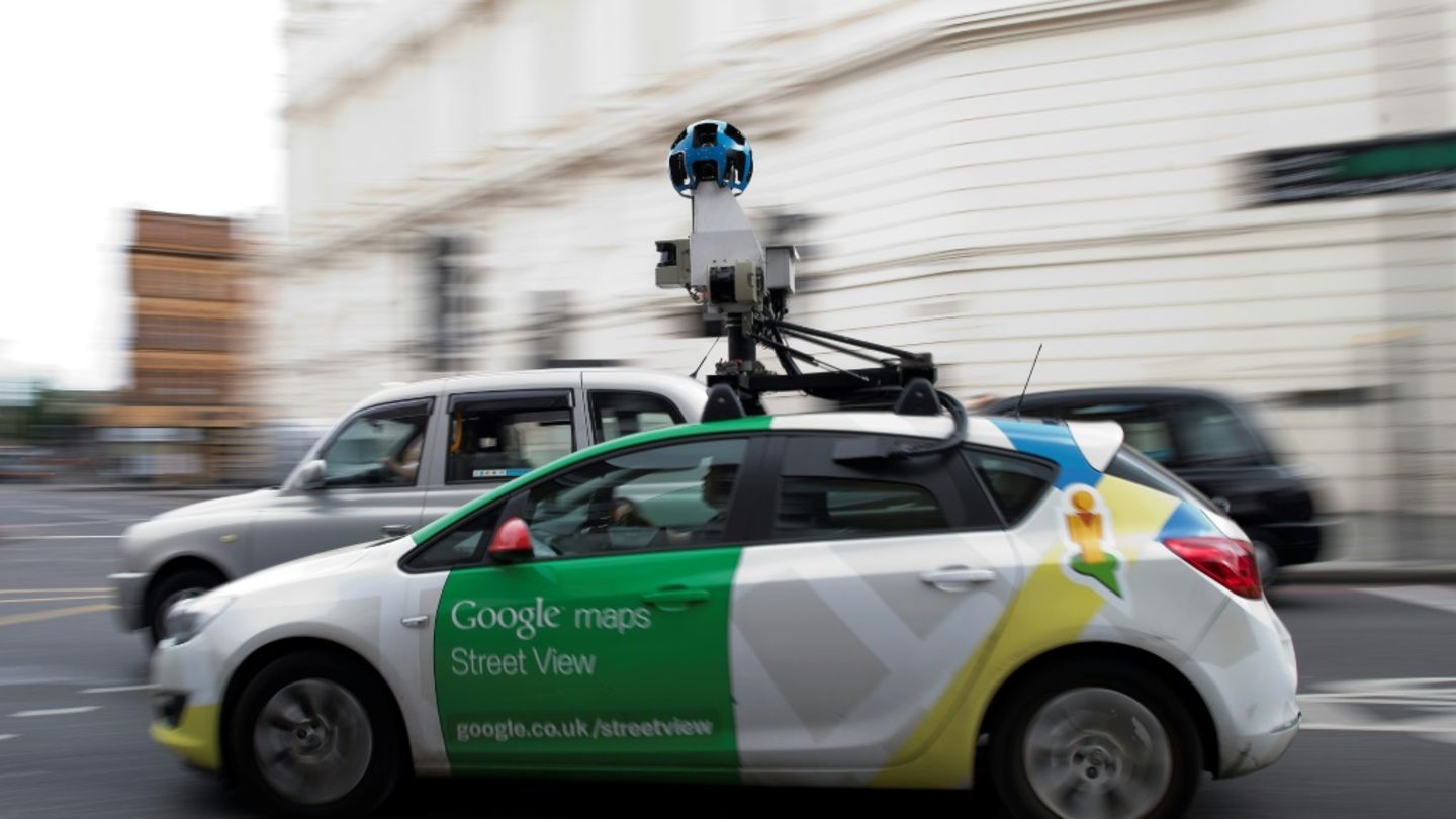 Google-Street-View-Auto in Großbritannien