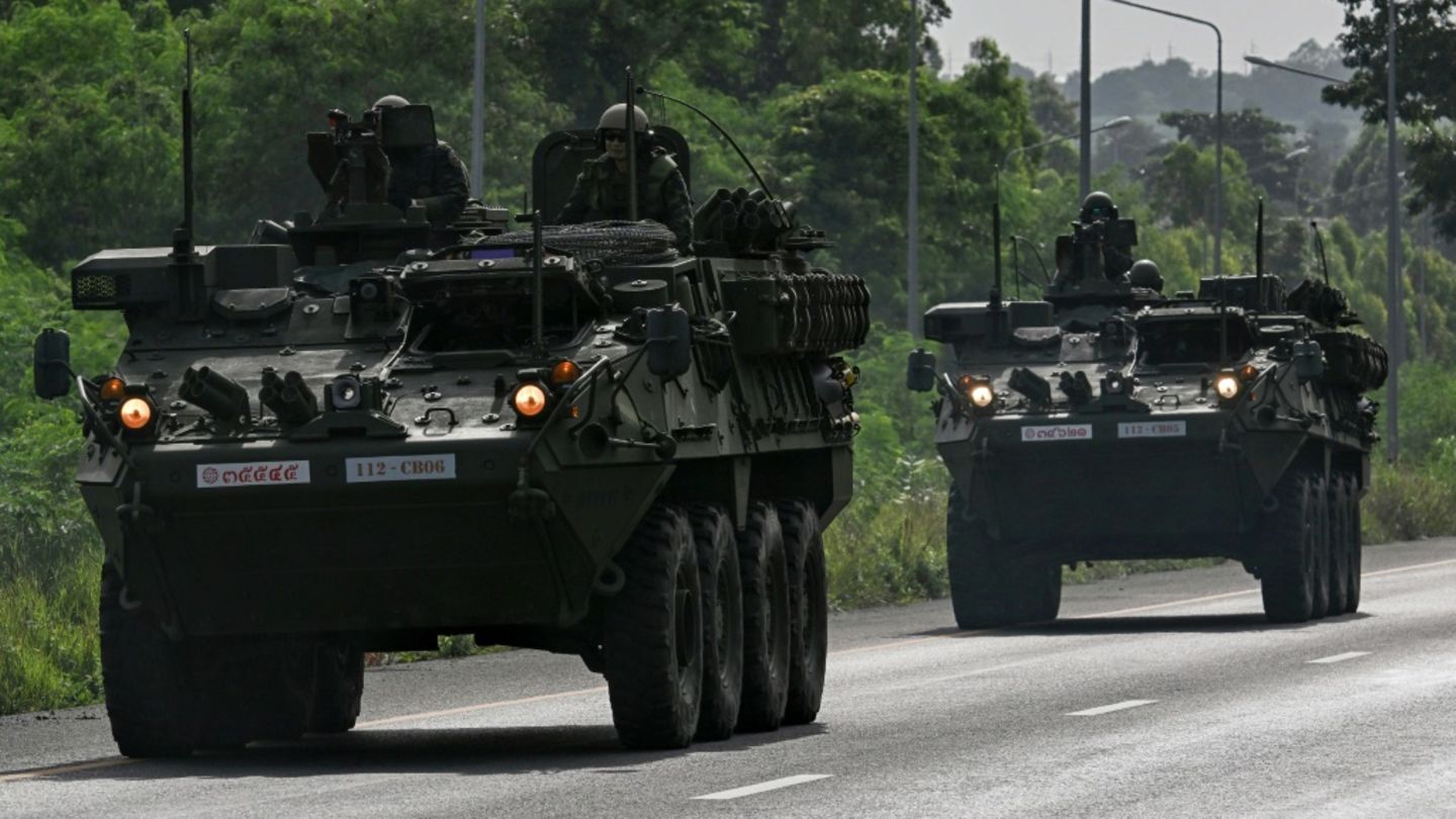 Soldaten der thailändischen Armee
