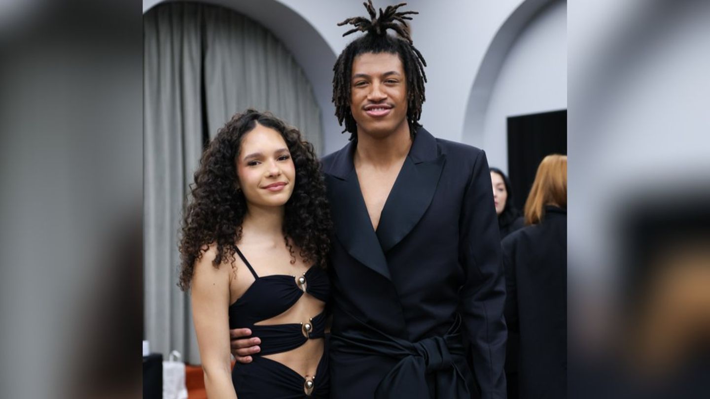 Heidi Klums Sohn Henry Samuel und seine Freundin Kayla Betulius in Paris