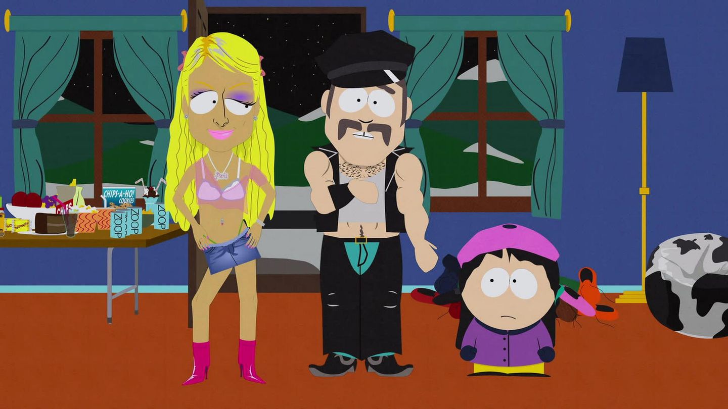 South Park Ausschnitt mit Paris Hilton