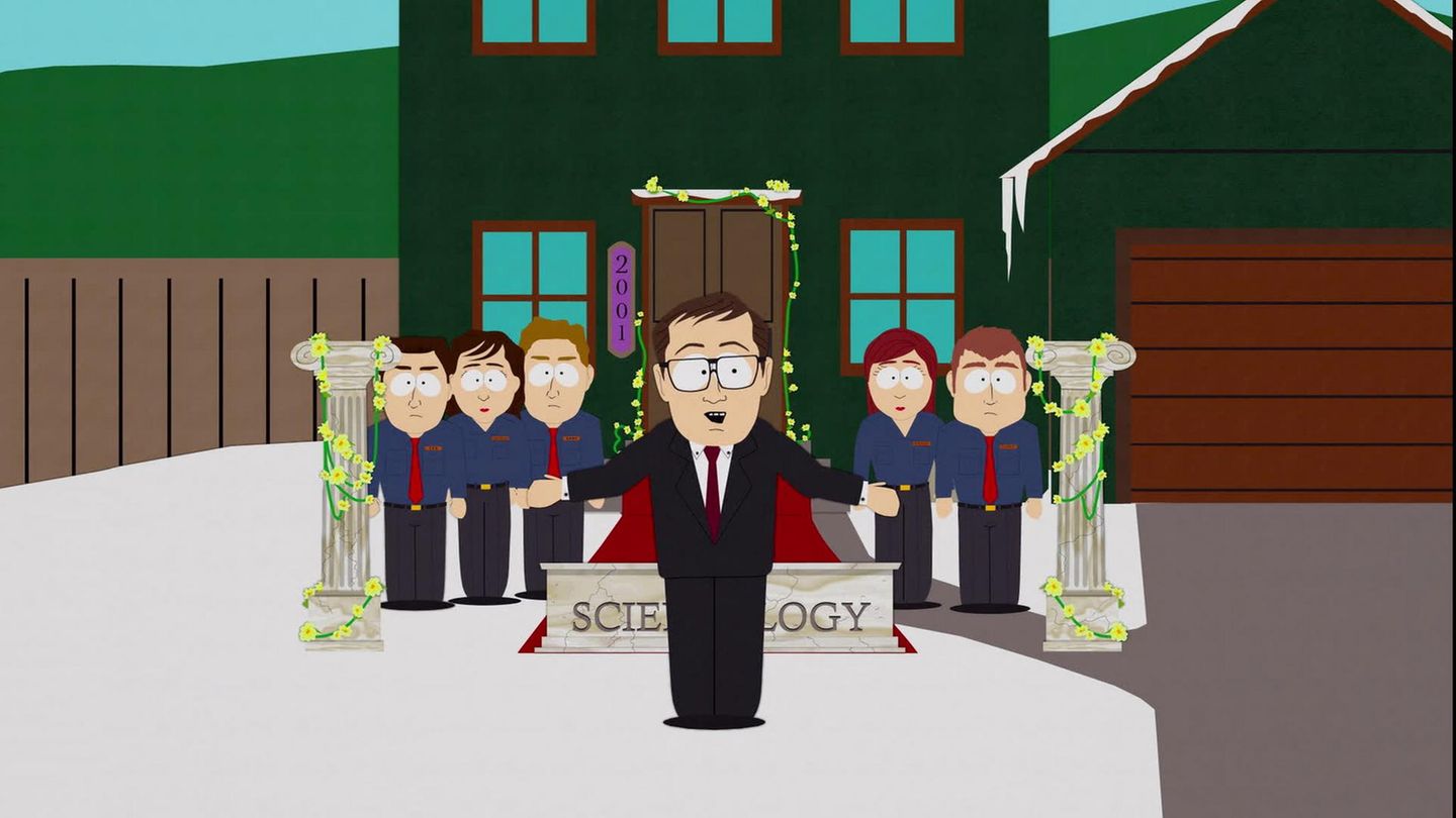 South Park Folge mit Sientology