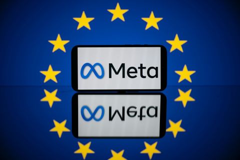 Das Logo von Digitalkonzern und Facebook-Mutter Meta
