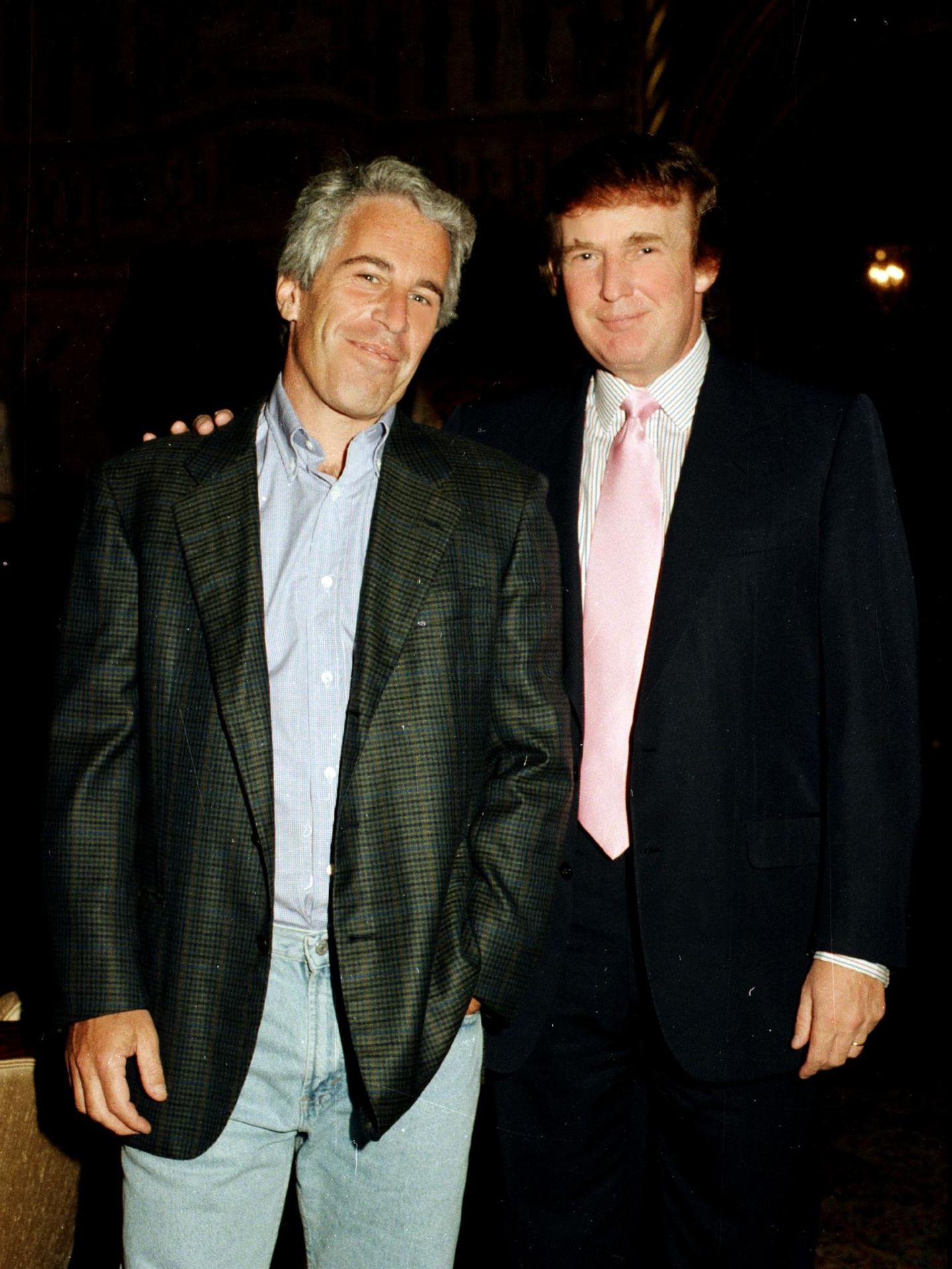 Trump und Jeffrey Epstein