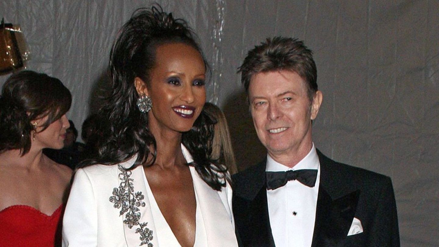 David Bowie and Iman: That was his last birthday card to her