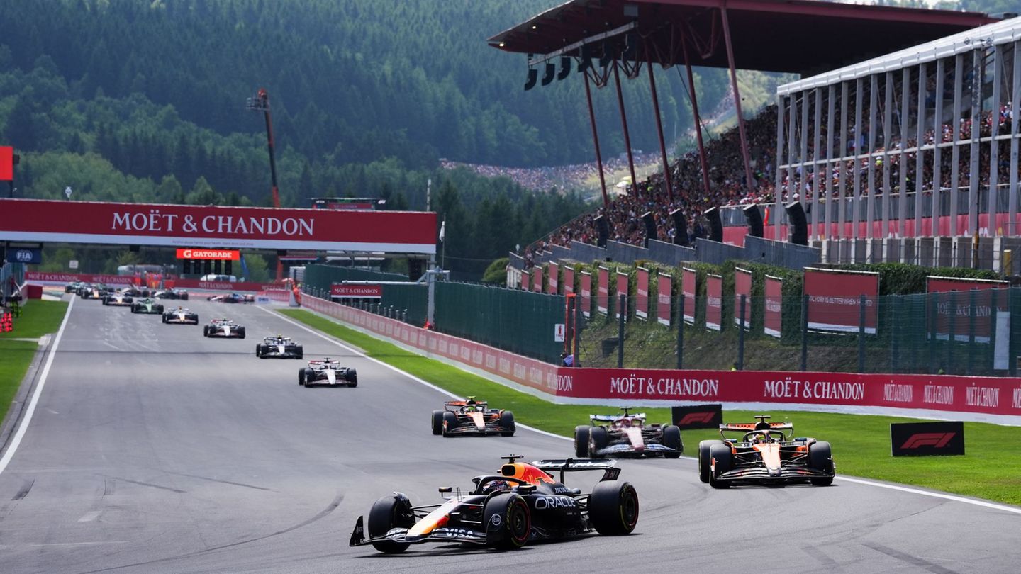 Formula 1 in Belgium: Verstappen wins sprint – first starting place for Norris