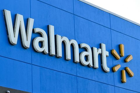 Fassade eines Walmart-Supermarkts