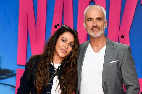 Simone Thomalla und ihr Partner René bei der Deutschlandpremiere von "Die nackte Kanone"