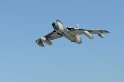 US-Kampfjet Hawker Hunter MK-58