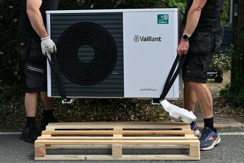 Neue Wärmepumpe