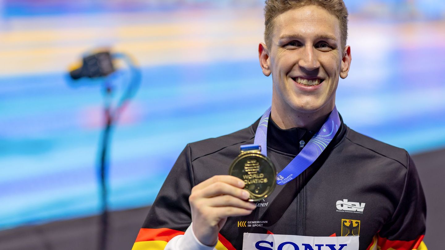 Swimming world champion Märtens: Märtens further motivated: Olympics 2028 as a big goal