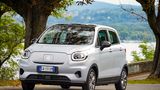 Leapmotor T03  Viele haben vom chinesischen Hersteller Leapmotor noch wenig gehört. In Deutschland werden die Fahrzeuge über den Stellantis-Konzern vertrieben. Der 3,62 Meter lange T03 ist das derzeit günstigste vollwertige Elektroauto auf dem Markt. Mit gefälligem Design, 70 kW / 95 PS und Platz für vier Personen kostet er knapp 19.000 Euro – unschlagbar