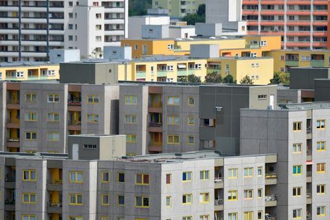 Wohnblöcke in Berlin