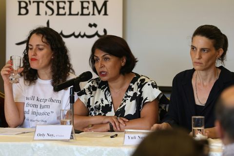 Pressekonferenz von Menschenrechtsorganisationen
