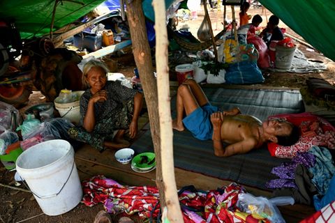 Flüchtlinge in Kambodscha
