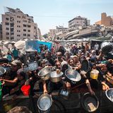 Suppenküche in Gaza