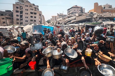 Suppenküche in Gaza