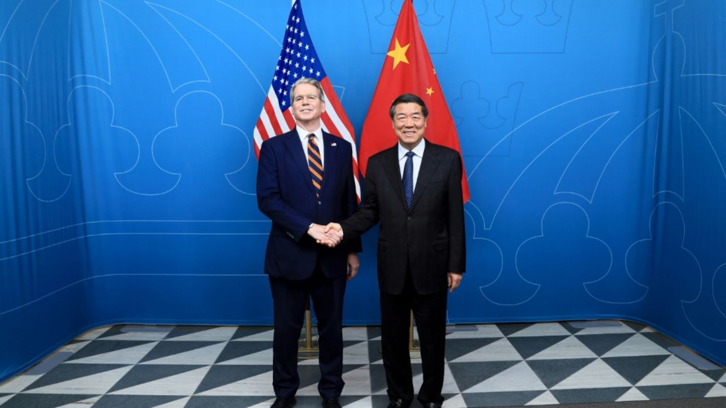 US-Finanzminister Bessent und Chinas Vizepremier He Lifeng