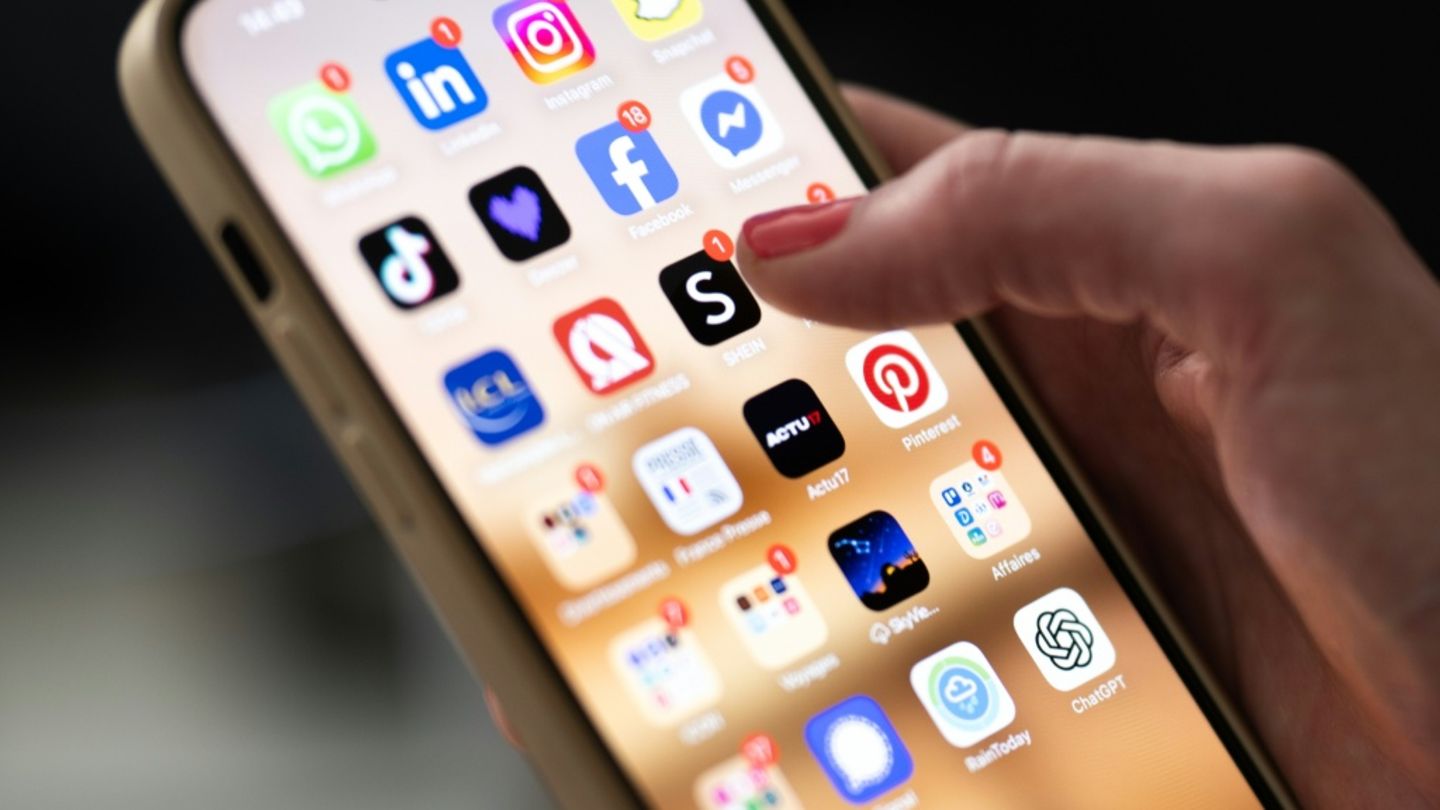 Apps auf einem Handy