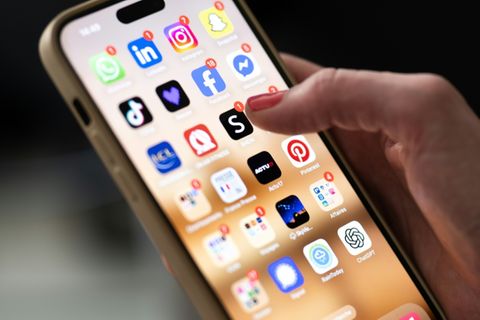 Apps auf einem Handy