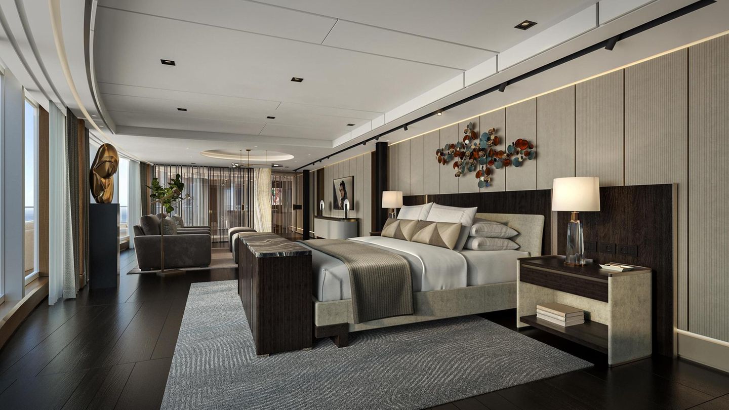 Skyview Regent Suite Schlafzimmer