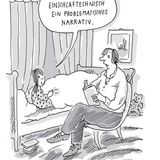 Til Mette: "Cartoons für Menschen mit gehobenen humoristischen Ansprüchen" – alles klar?