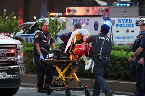 Einsatzkräfte in New York