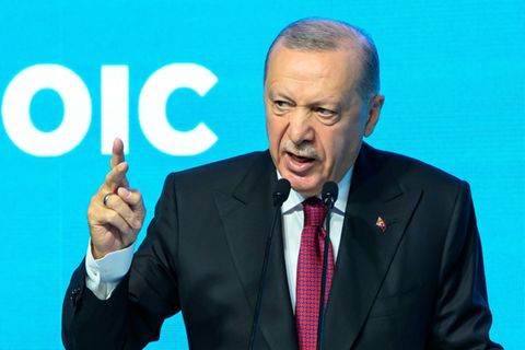 Der türkische Präsident Recep Tayyip Erdogan