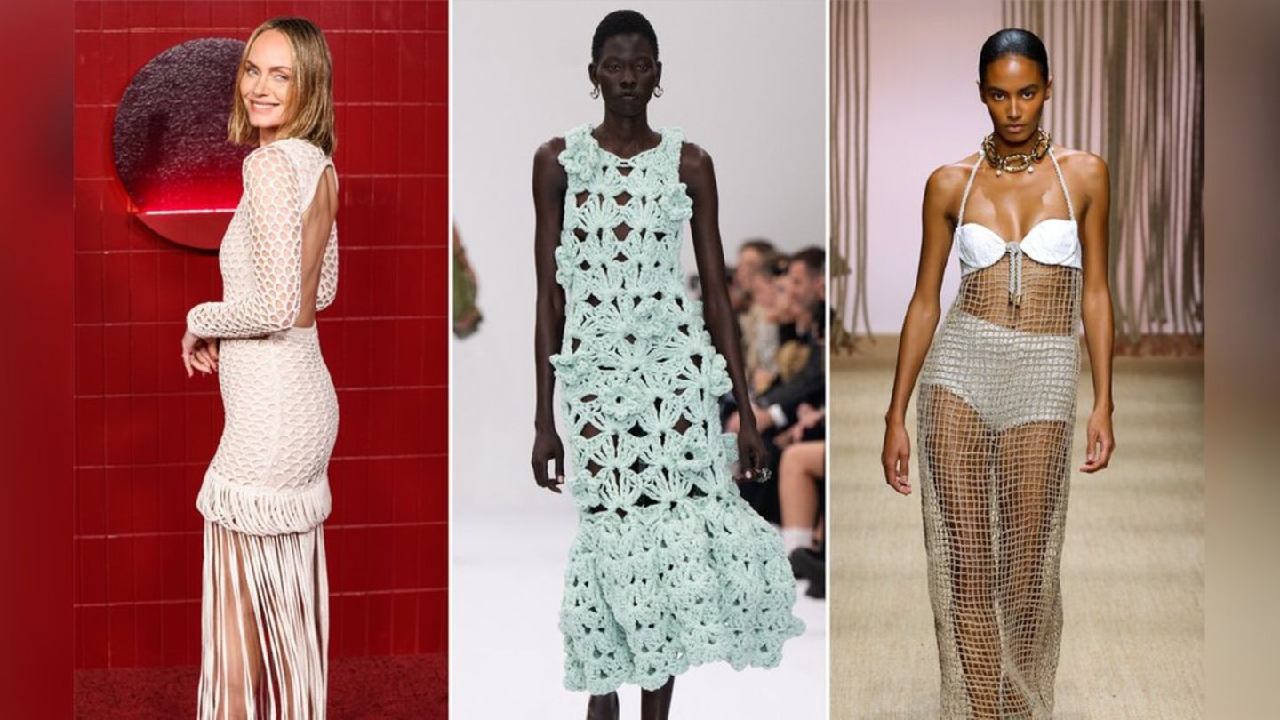 Crochet Dresses are back: crochet dresses celebrate their summer revival