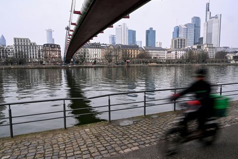 Bankenviertel in Frankfurt am Main