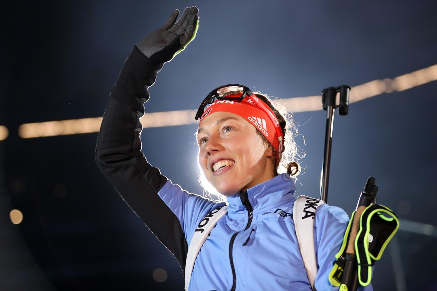 Laura Dahlmeier lächelt