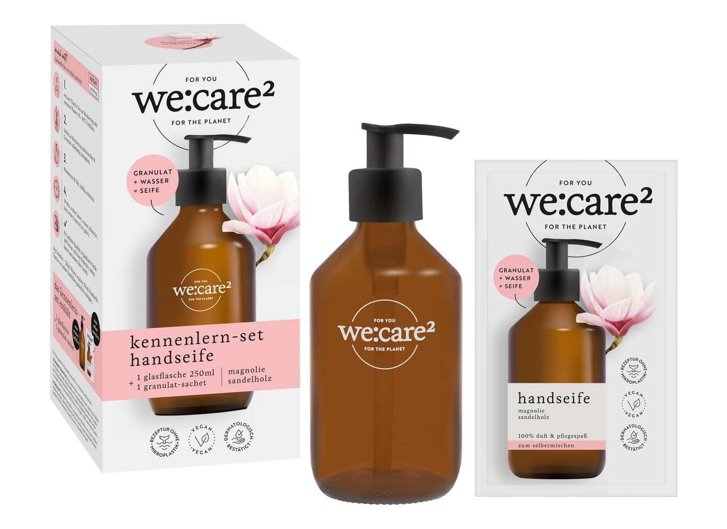 Kennenlern-Set Handseife Magnolie/Sandelholz