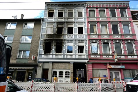 In dem Haus starben vier Menschen