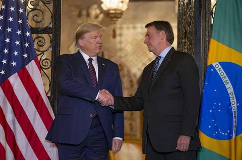 Donald Trump und Jer Bolsonaro