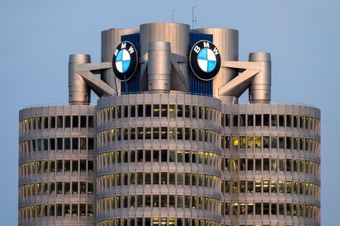 Die Konzernzentrale von BMW in München