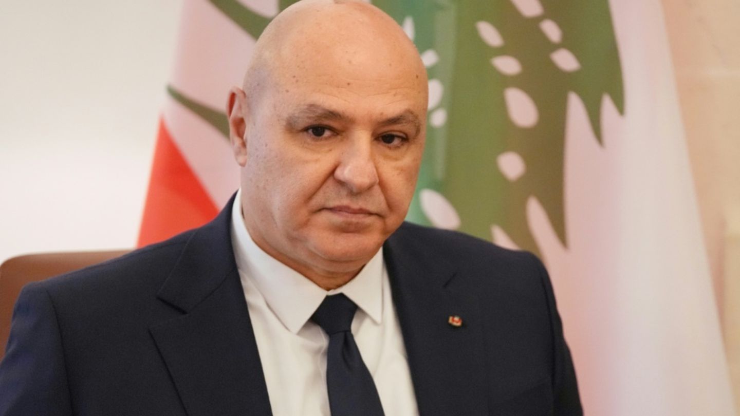 Der libanesische Präsident Joseph Aoun