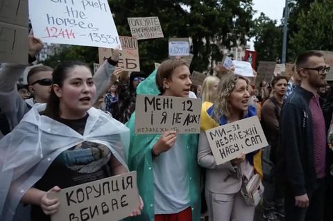Massive Proteste in der Ukraine