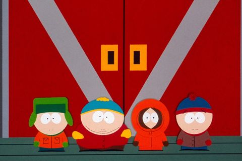 Die Hauptcharaktere der TV-Serie "South Park", die von Donald Trump kritisiert wurde