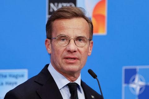 Schwedens Regierungschef Ulf Kristersson