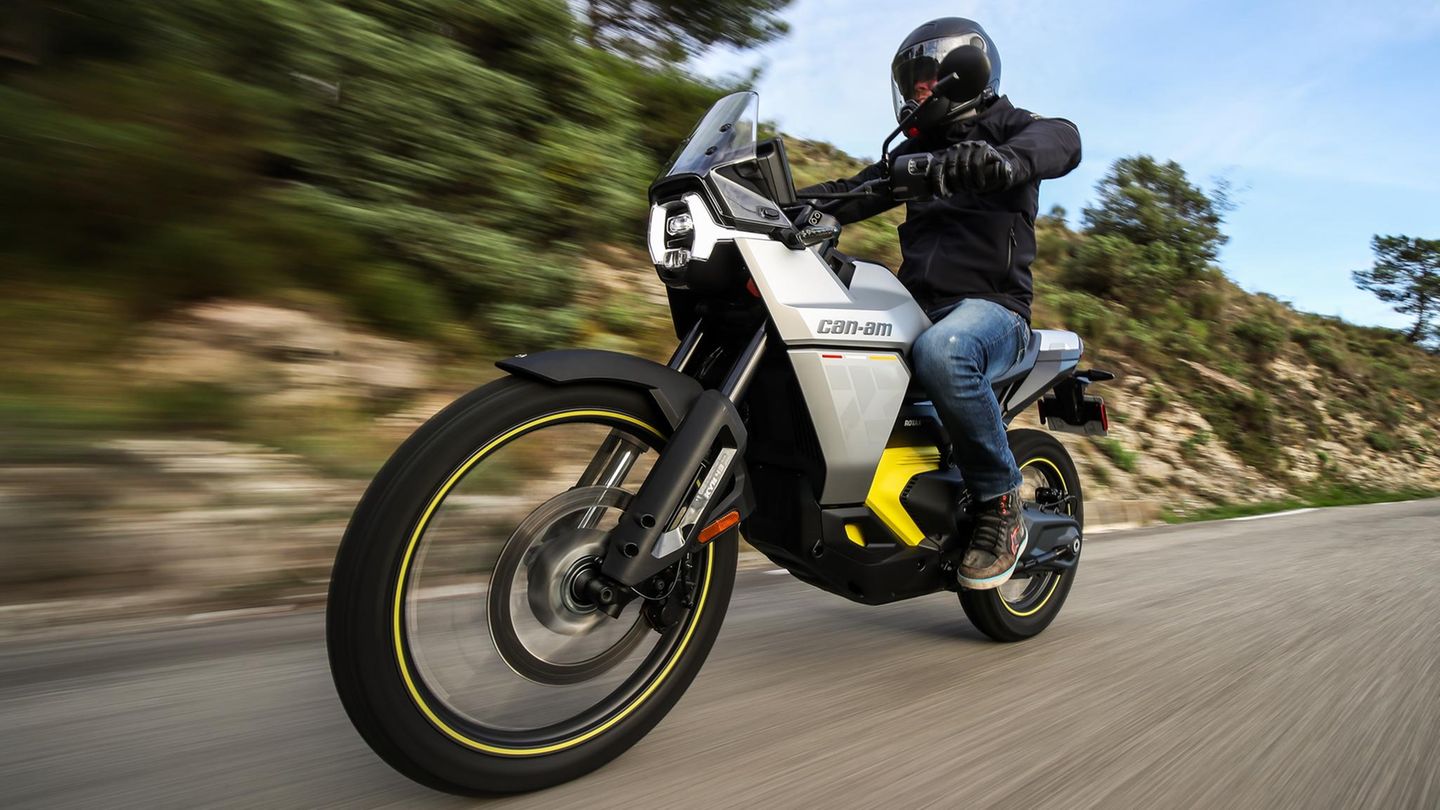 Electromotorrad Can on the Origin in the test: The (still) impossible bike