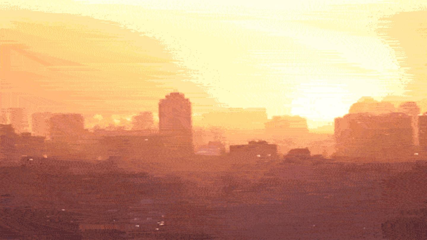 Kiev under attack: explosions light up the night sky