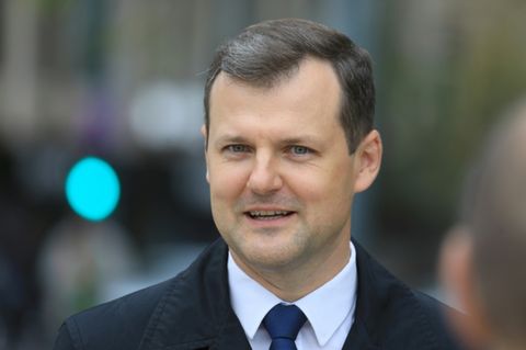 Litauens scheidender Regierungschef Gintautas Paluckas