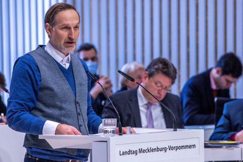 Michael Noetzel, Linken-Abgeordneter in Mecklenburg-Vorpommern